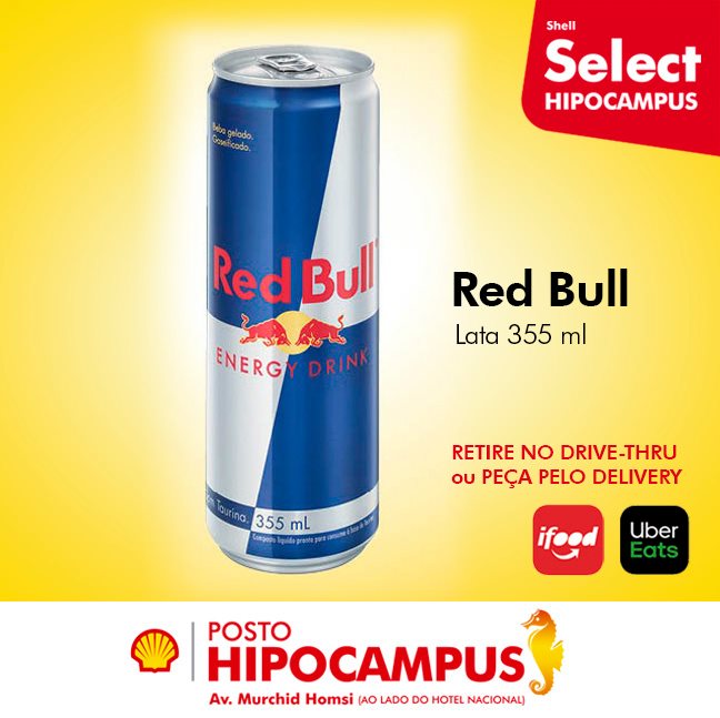 Red Bull é no Posto Hipocampus Peça... - Posto Hipocampus | Facebook