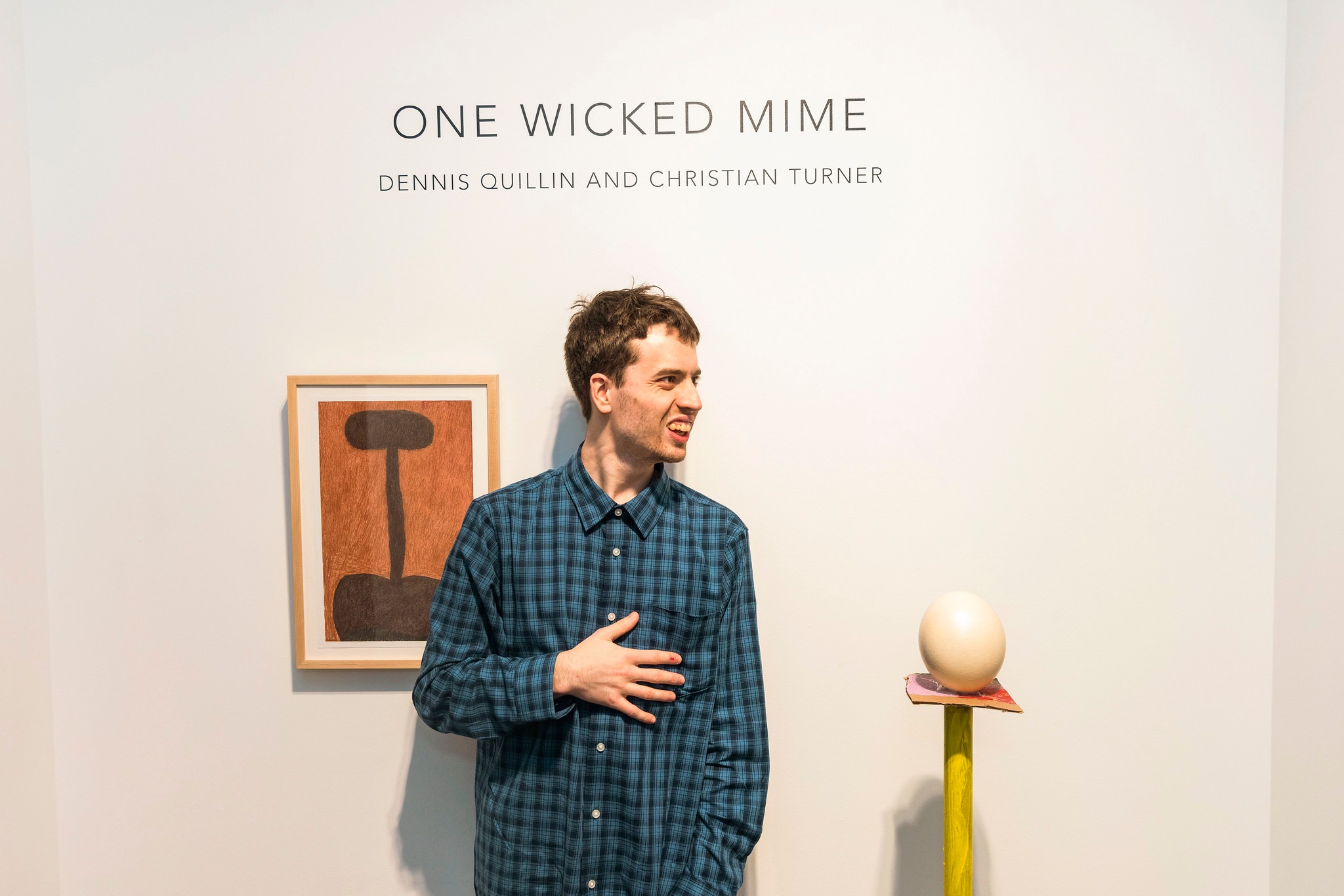 Dennis Quillin and Christian Turner art exhibition at Artyard