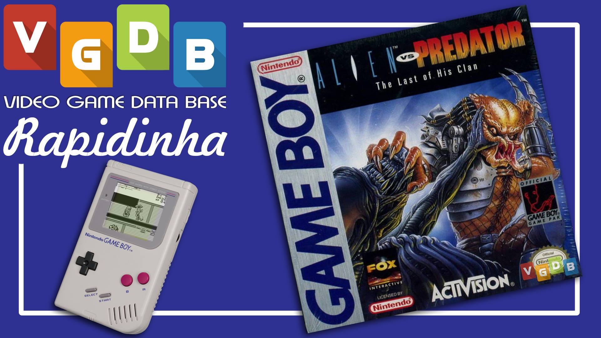 Geração 8 Bit - Conheça ou relembre Alien vs. Predator:...