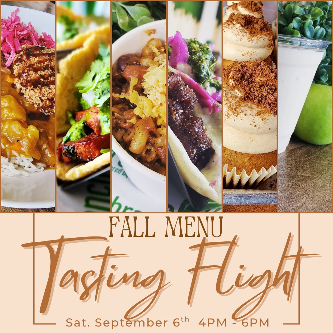 Fall Menu Tasting Flight