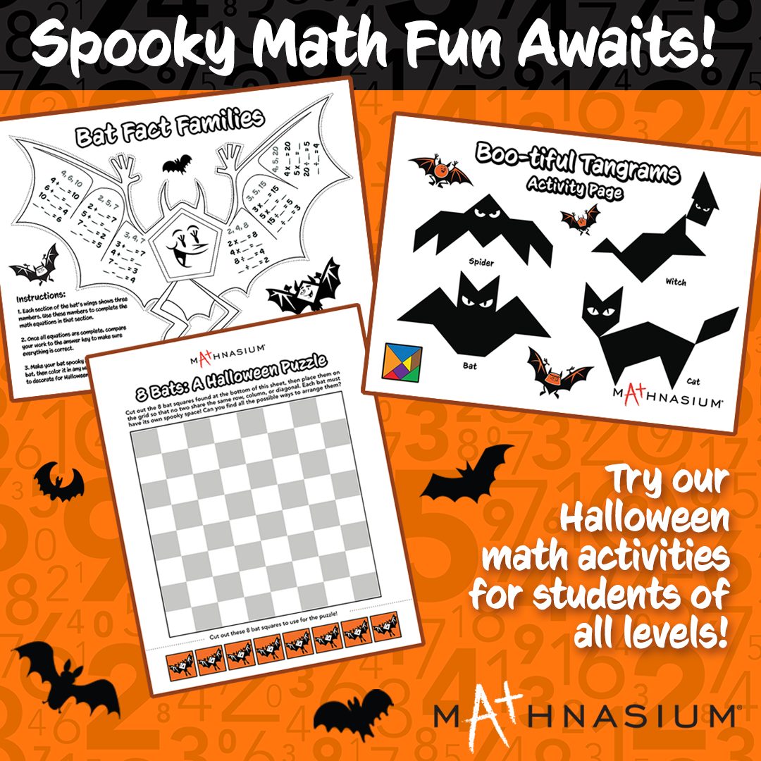 🎃 Math Doesn’t Have to Be Scary!... - Mathnasium Lake Boone | Facebook