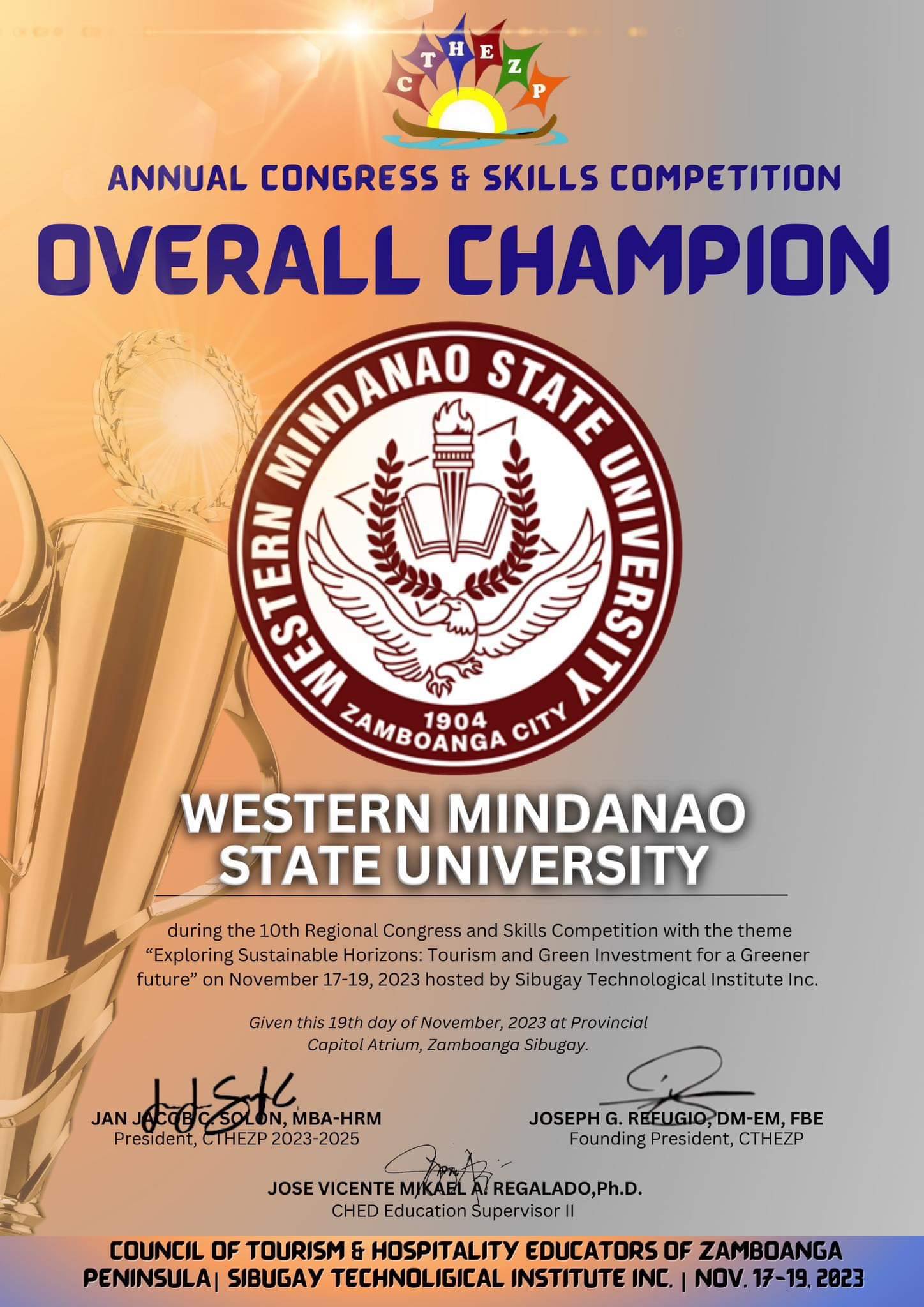 The WMSU... - WMSU University Student Council 2023-2024