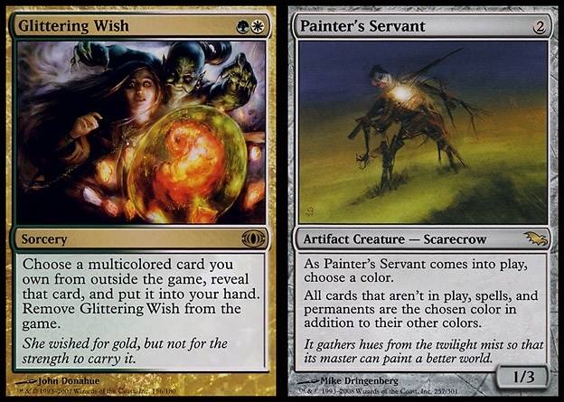 mtg cards like painter's servant [147] [Borderless] [Special Guests] [Foil]  Face to Face Games Card Type Servant du peintre MTG -