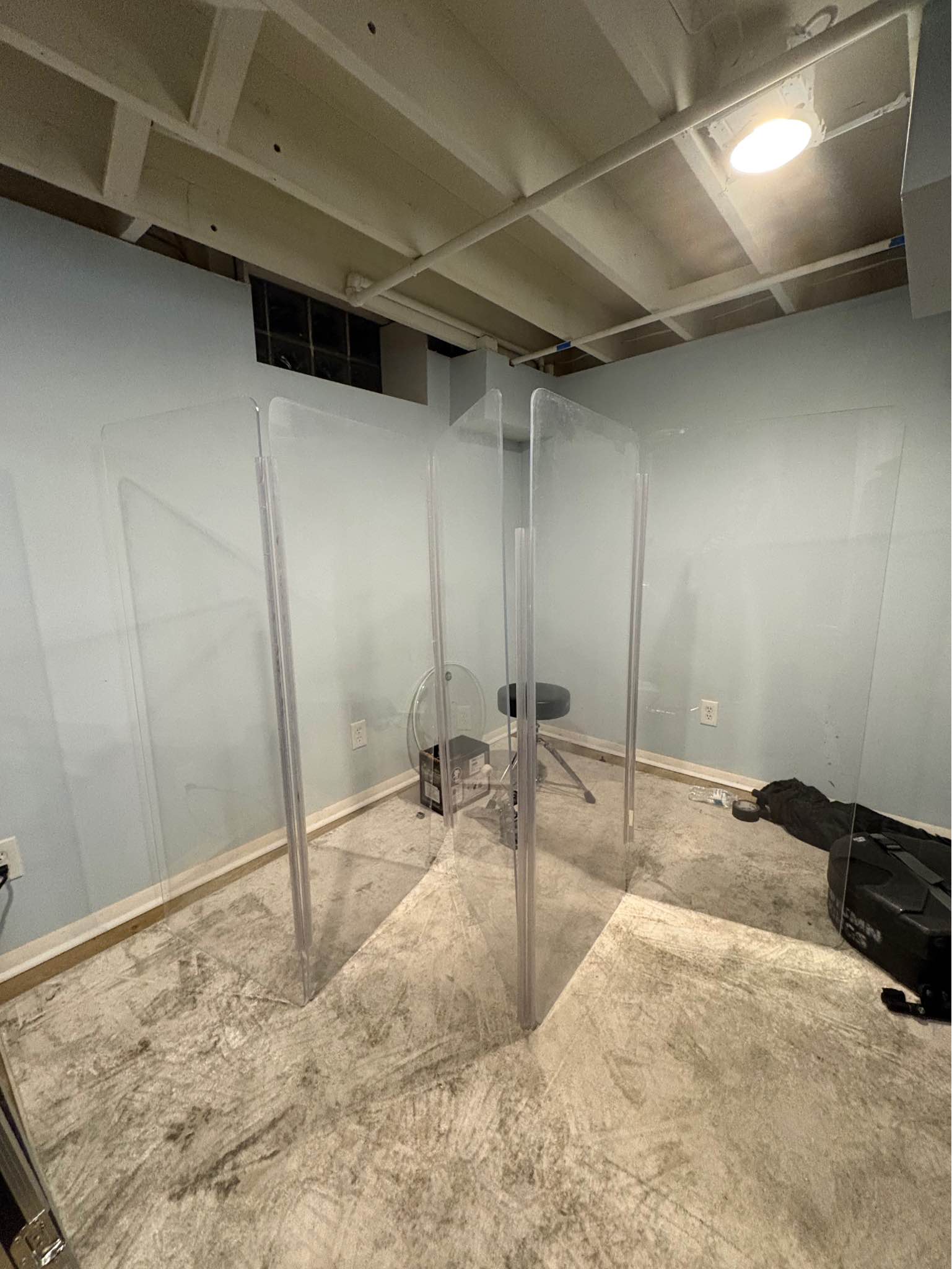 5 Panel Drum Shield (5 ft Tall) – Acrylic / Plexiglass – Great ...