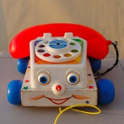 1960s FISHER PRICE “POP UP PAL” CHIME PHONE. Did you have it?