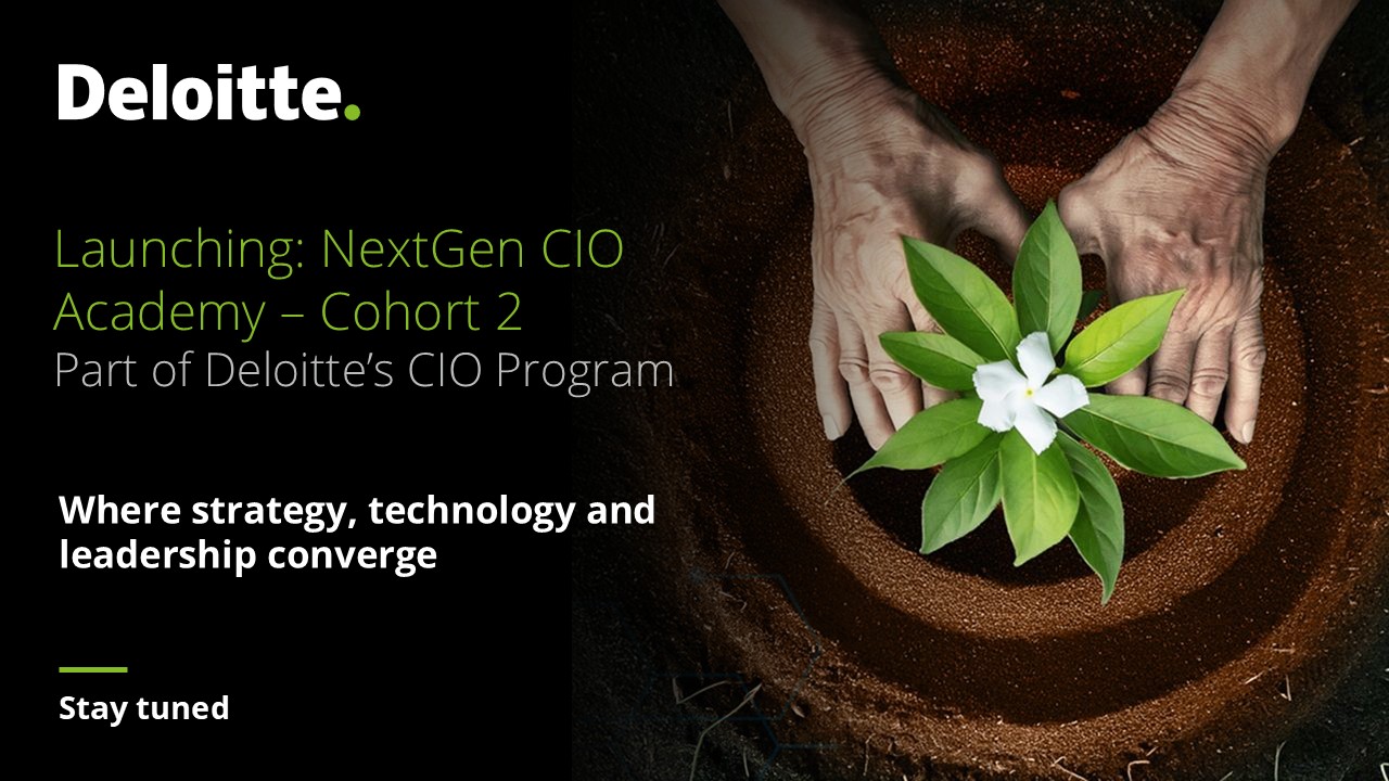 Deloitte - The CIO’s role is being redefined, and the next... | Facebook