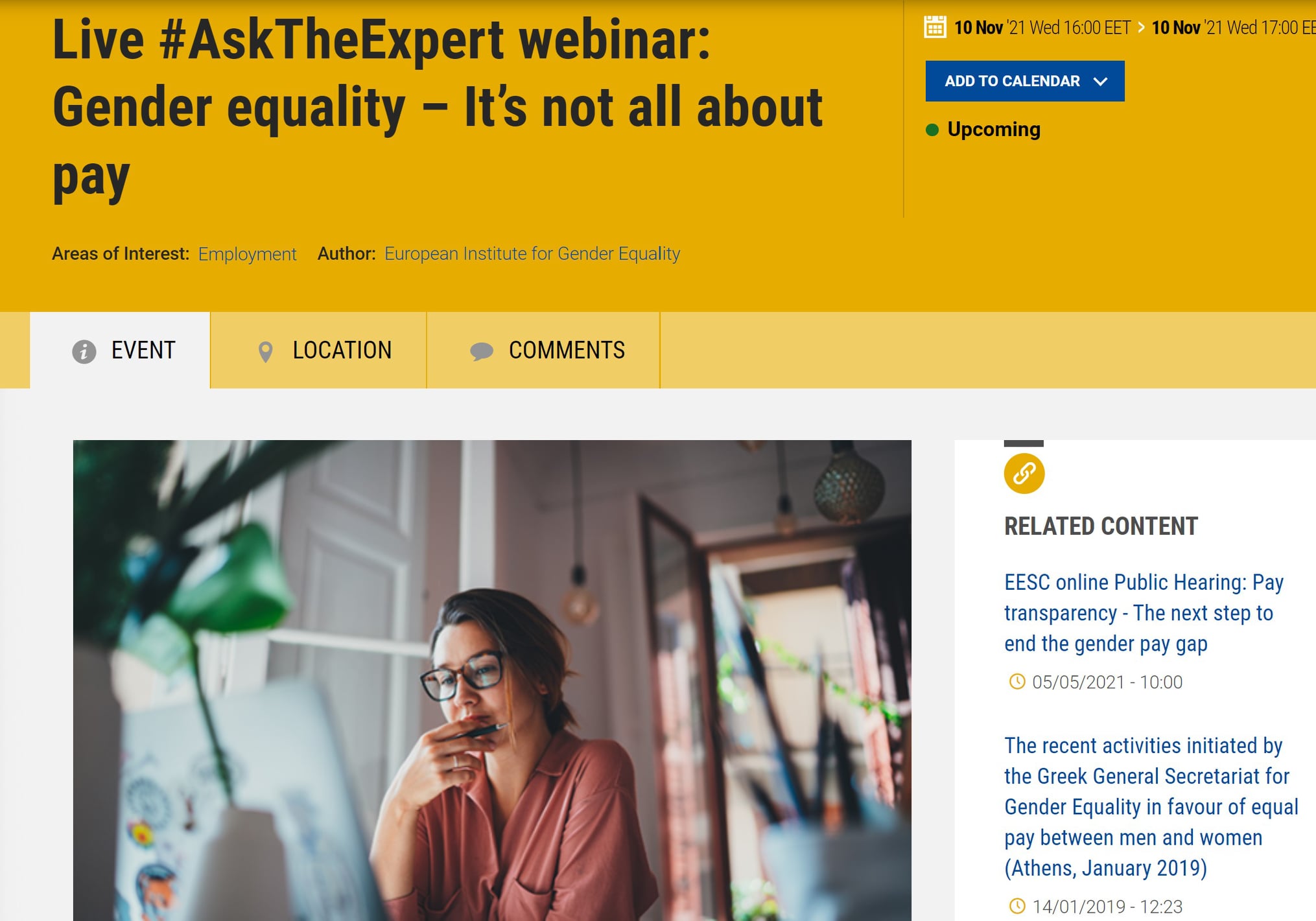 📌 Why does... - European Institute for Gender Equality (EIGE) | Facebook