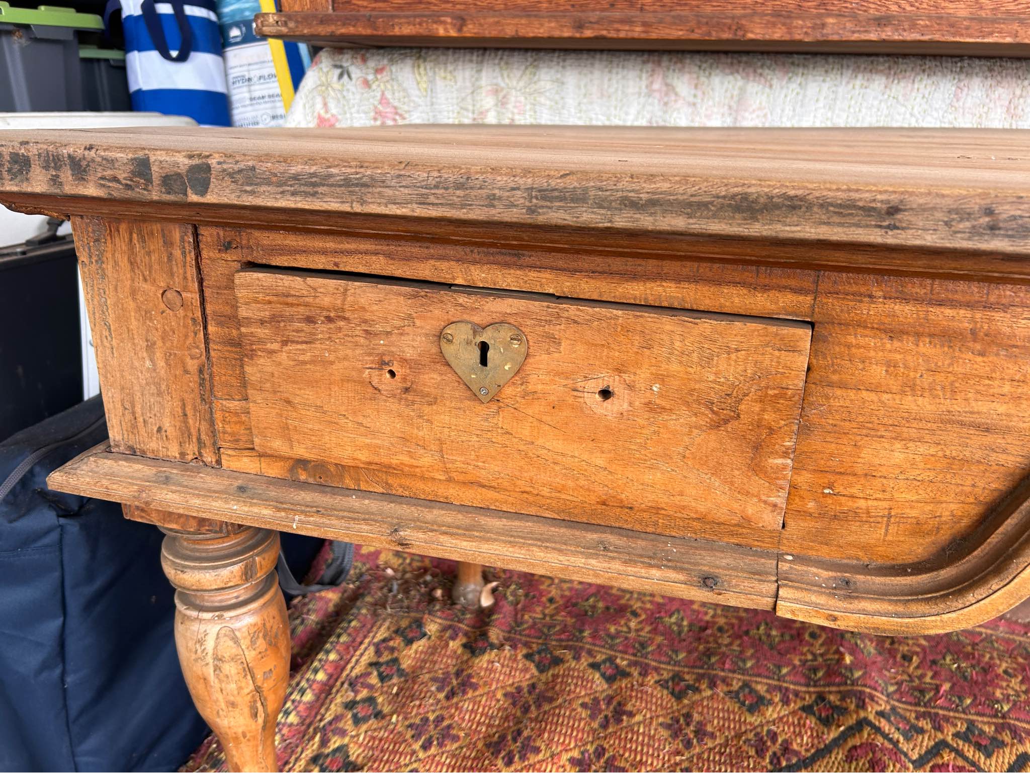 Antique solid wood desk - Desks - Perth, Western Australia | Facebook ...