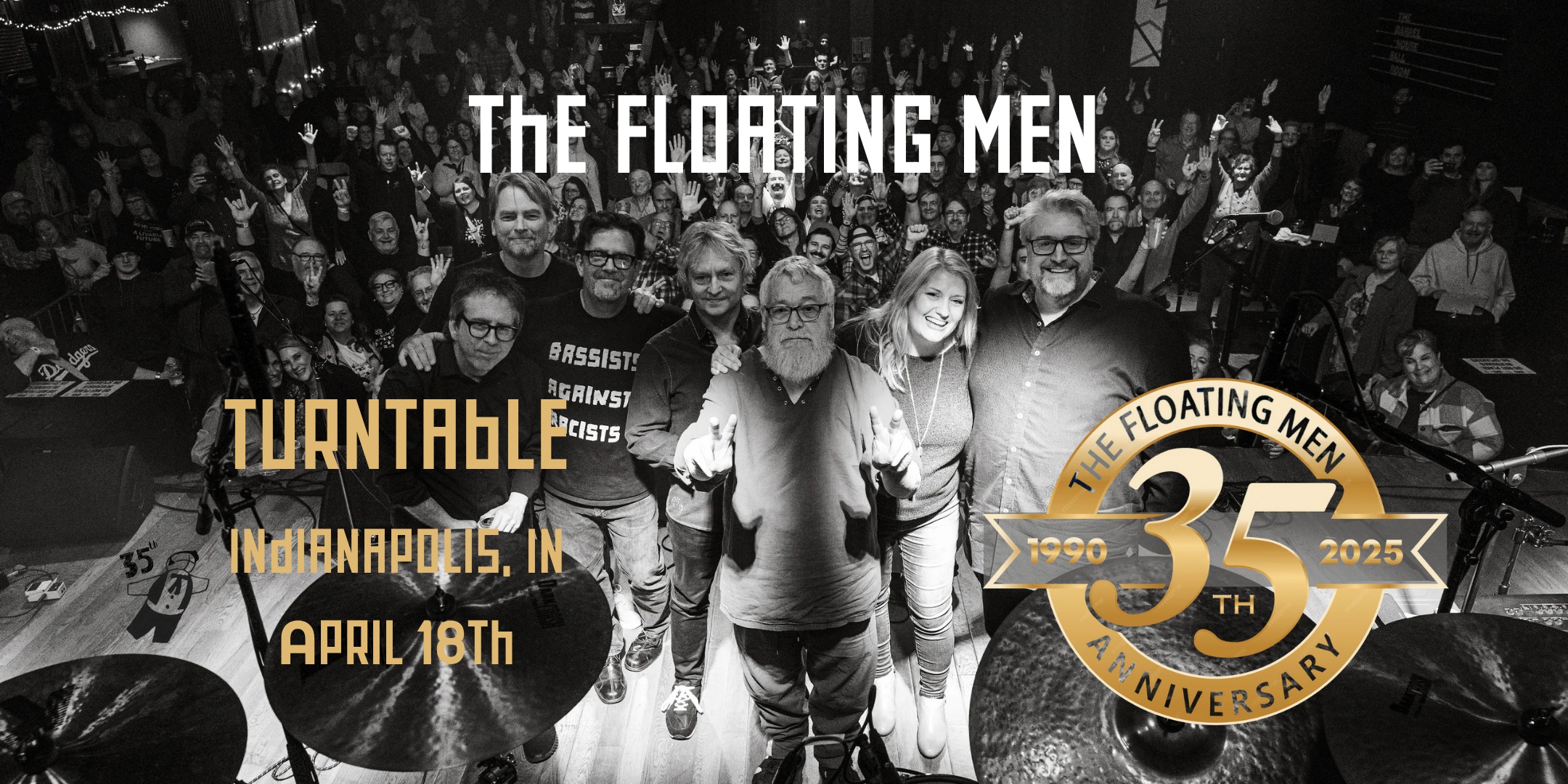 The Floating Men at Turntable