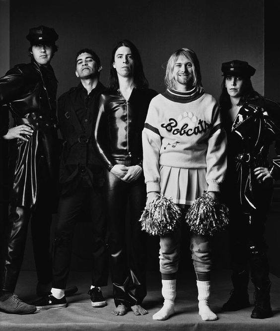 Nirvana photographed by Stephen Sweet for Melody Maker, New York