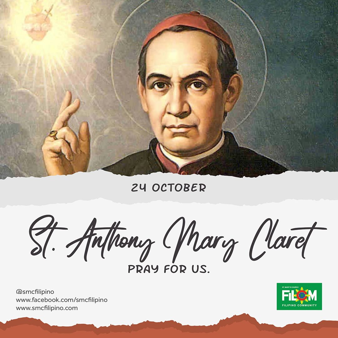 SMCCFilipino - SAINT OF THE DAY 24 Oct 2021 St. Anthony...