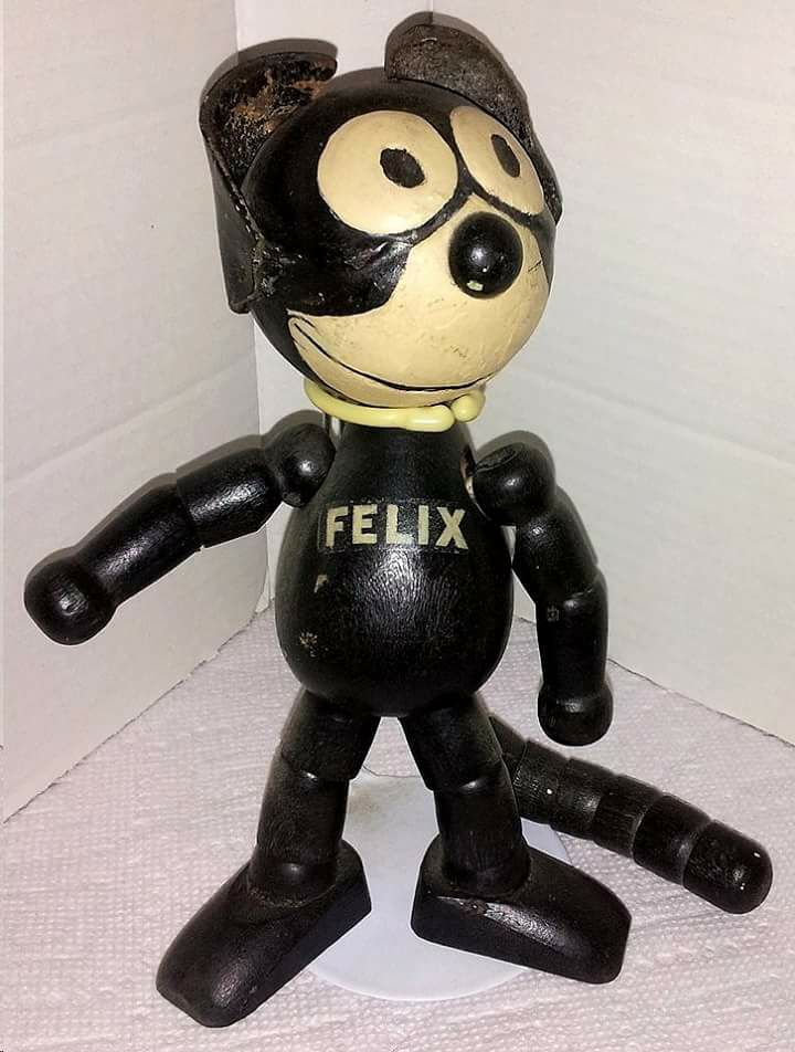 1920s Felix the Cat Tin Wind up Toy, made in Germany