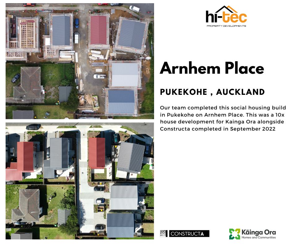 Hi-tec - Our team was stoked to be a part of this social housing build ...