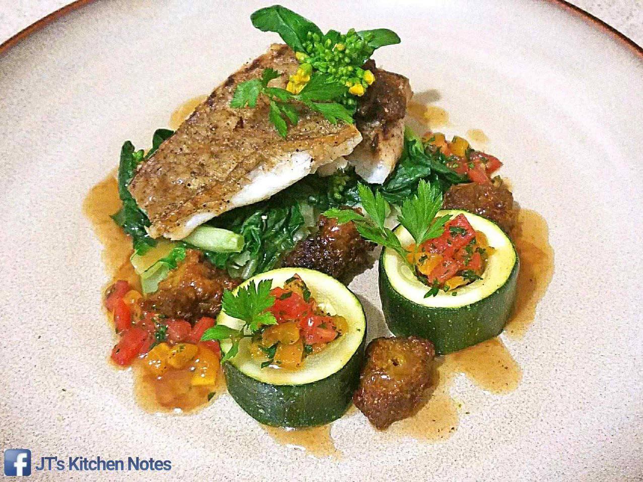 Snapper, Bok Choy, Courgette, Chicken... - JT's Kitchen Notes | Facebook