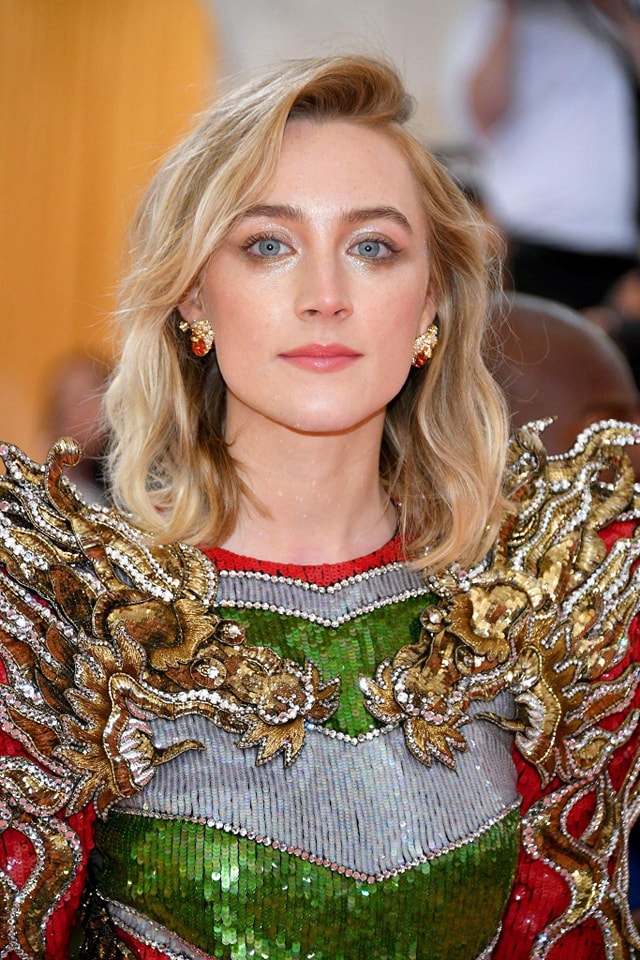 saoirse ronan green dress at the 2019 Met Gala Cruise Dresses'