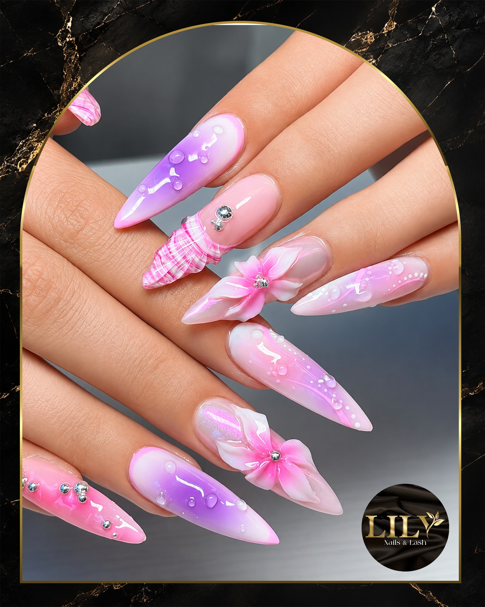 Lily - SWEET, DREAMY & FULL OF DETAILS 💗✨ Soft pink and lavender