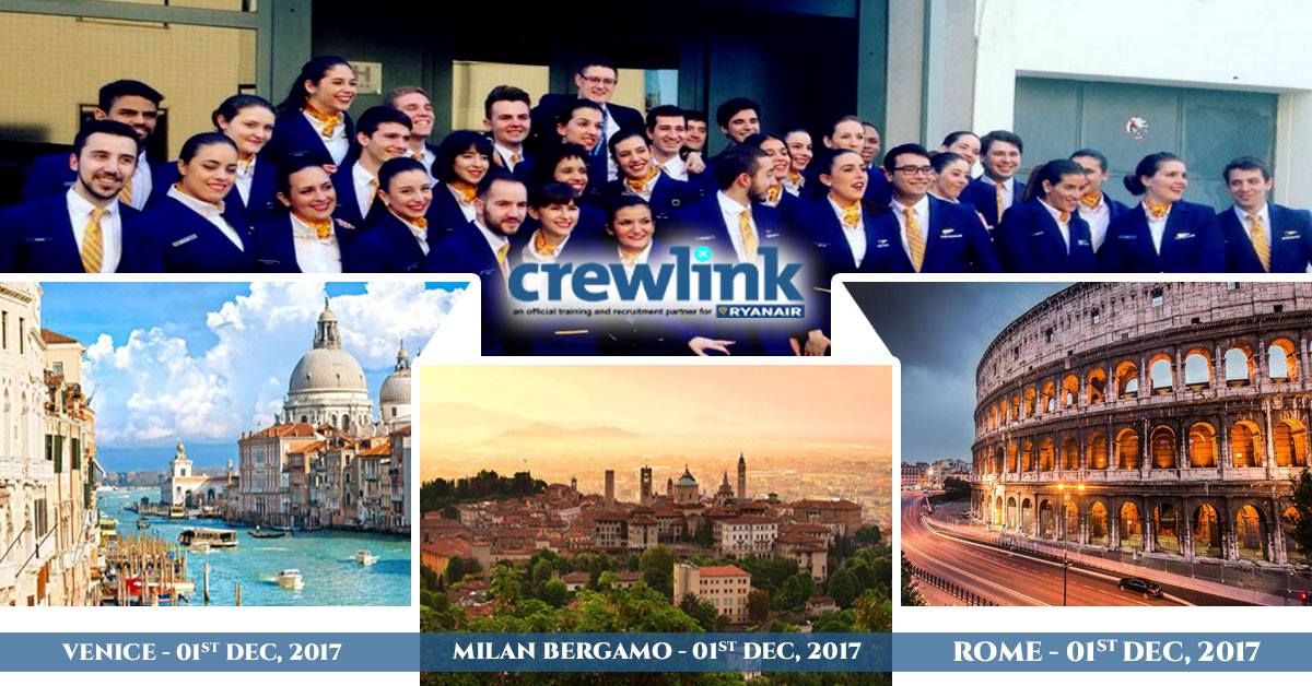 Crewlink - ️ 🇮🇹️ Greetings Italy! 🇮🇹️ ️ Crewlink are holding Assessment ...