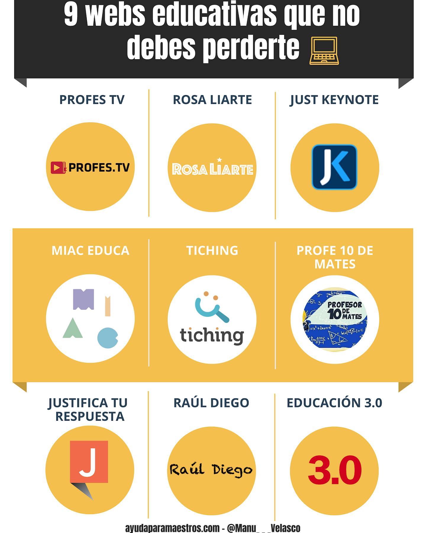 9 webs educativas que no debes... - Ayuda para maestros