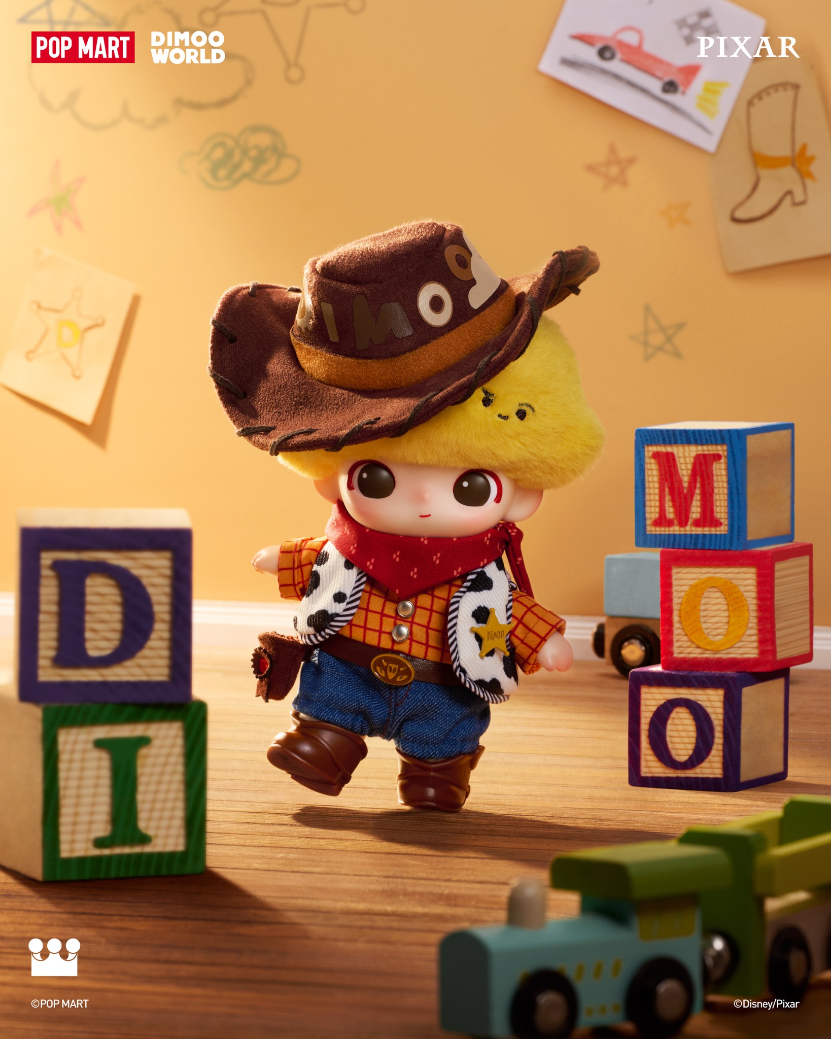 Dimoo X Pixar Figurines Secret - Space Crane review and unboxing