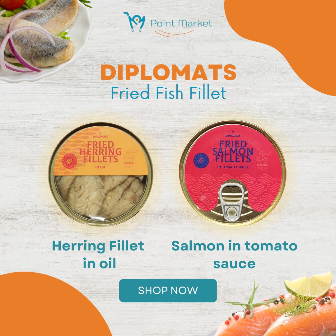 Point Market - Herring Fillet in oil or Salmon Fillet in... | Facebook