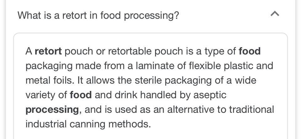 Mybotol Plastik Apa Itu Retort Process Apa Packaging Facebook