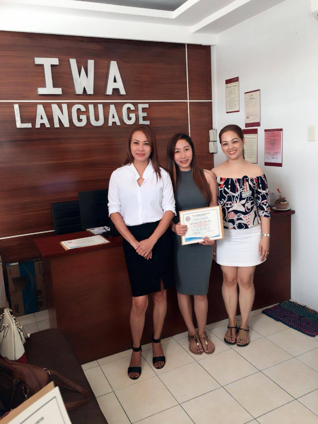 Congratulations to our New... - IWA Language Learning Center