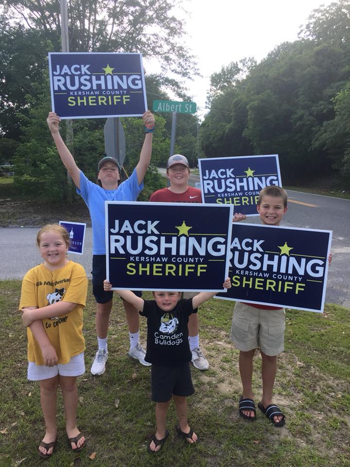 Jack Rushing for Sheriff