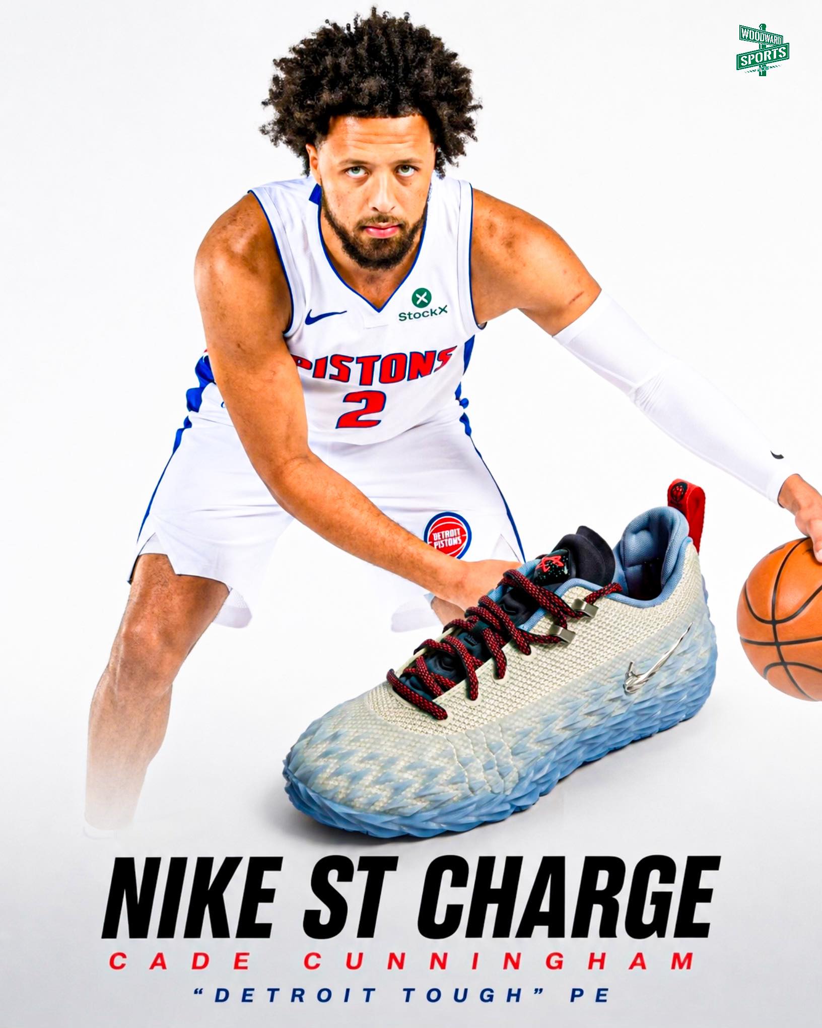 The Nike ST Charge Cade Cunningham “Detroit Tough” PE 🧊