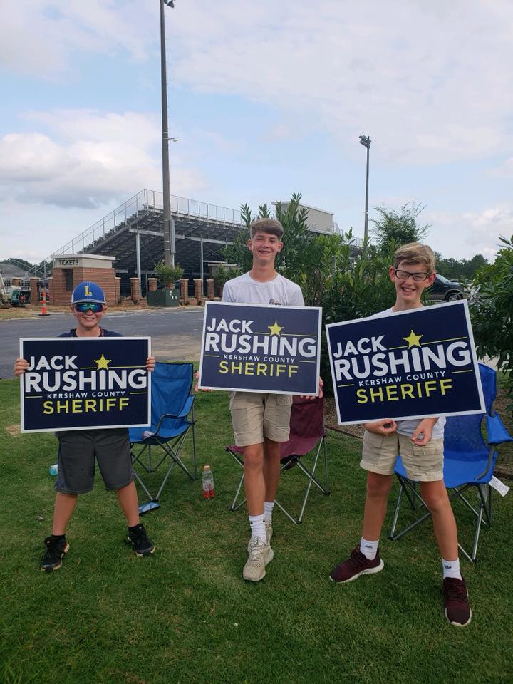 Jack Rushing for Sheriff