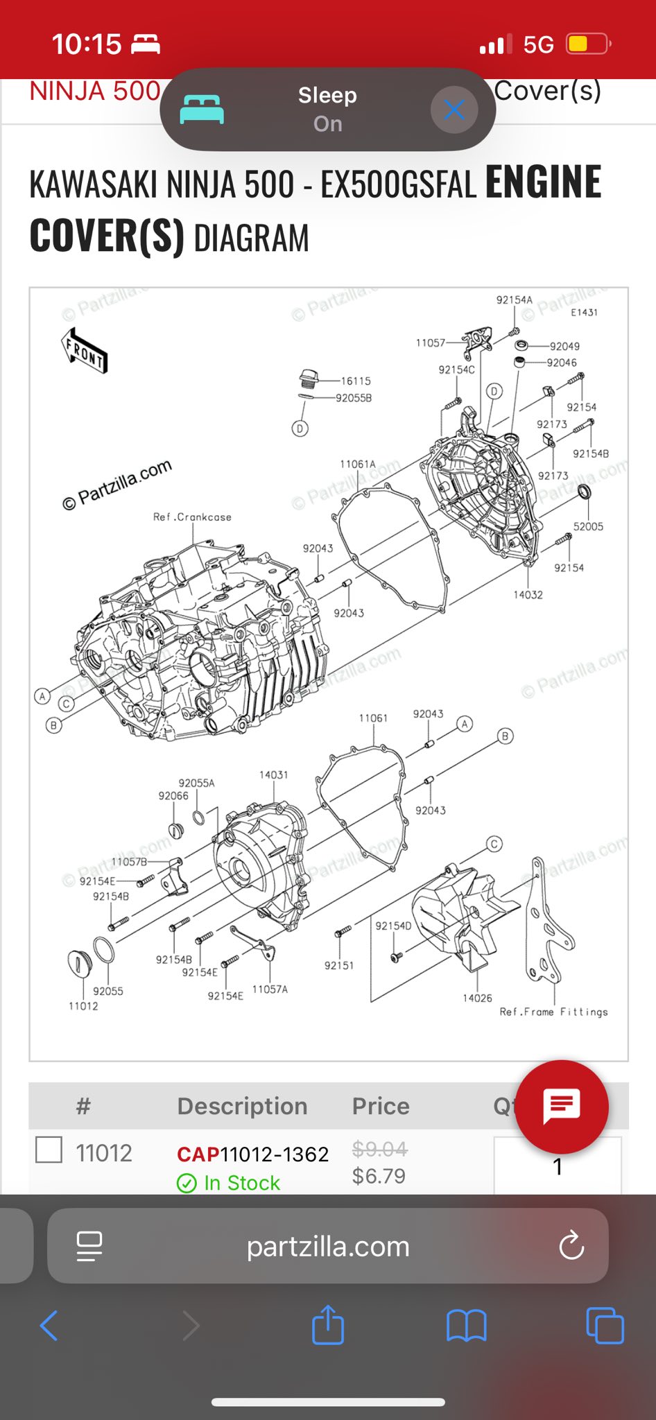 Where to quickly get spark plugs for Kawasaki Ninja 500?