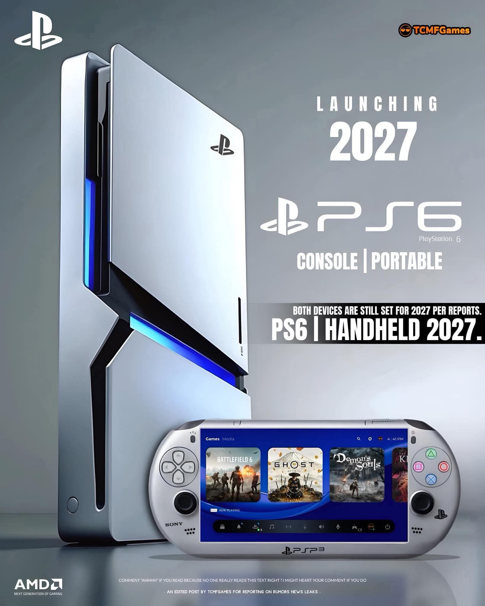 NEXT GENERATION PS6 PORTABLE 🔥🔥 ▫️Set to be more powerful than