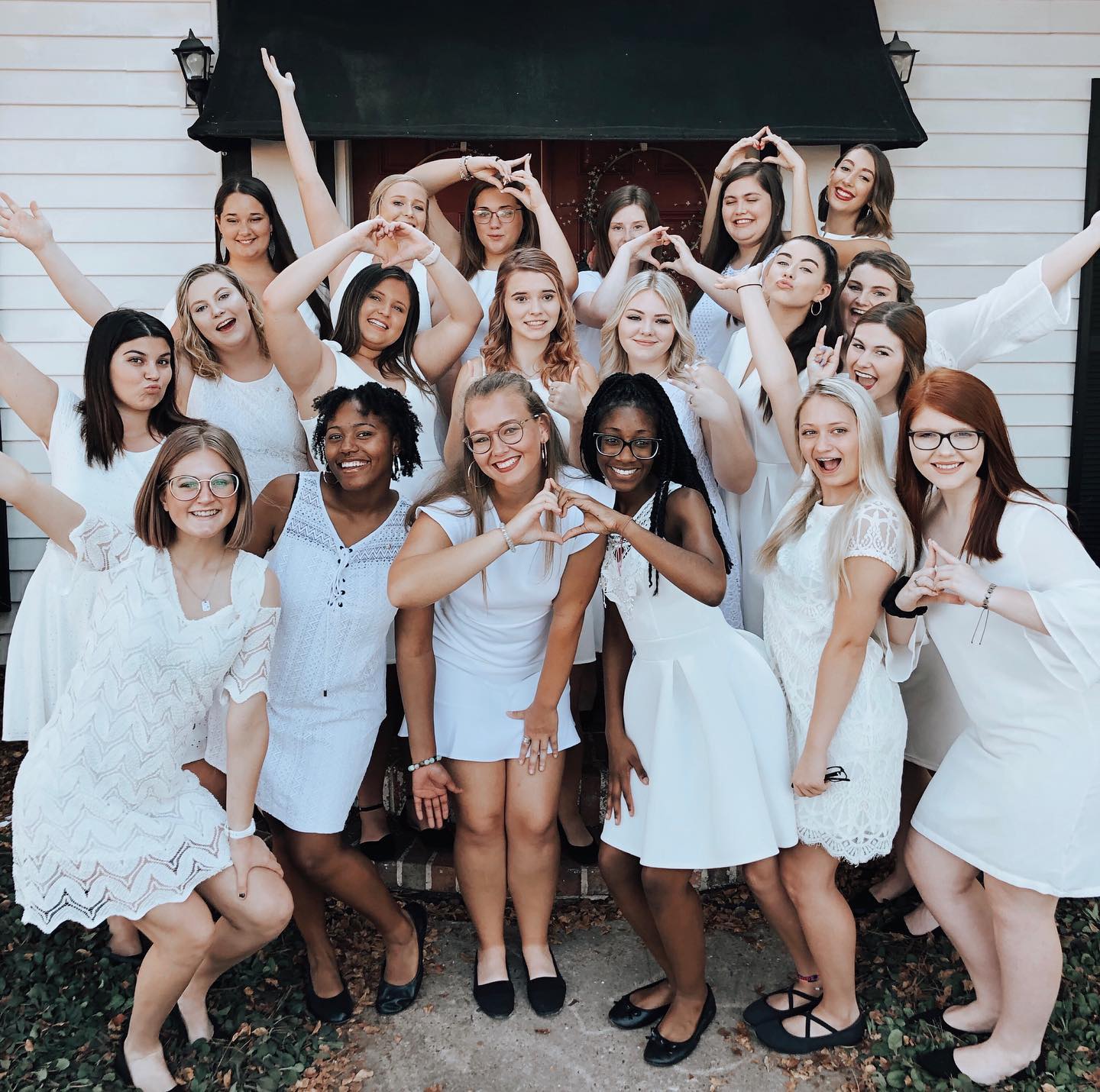 Our mood for PLEDGE IN!!! We love... - Alpha Omicron Pi, Kappa Chi ...