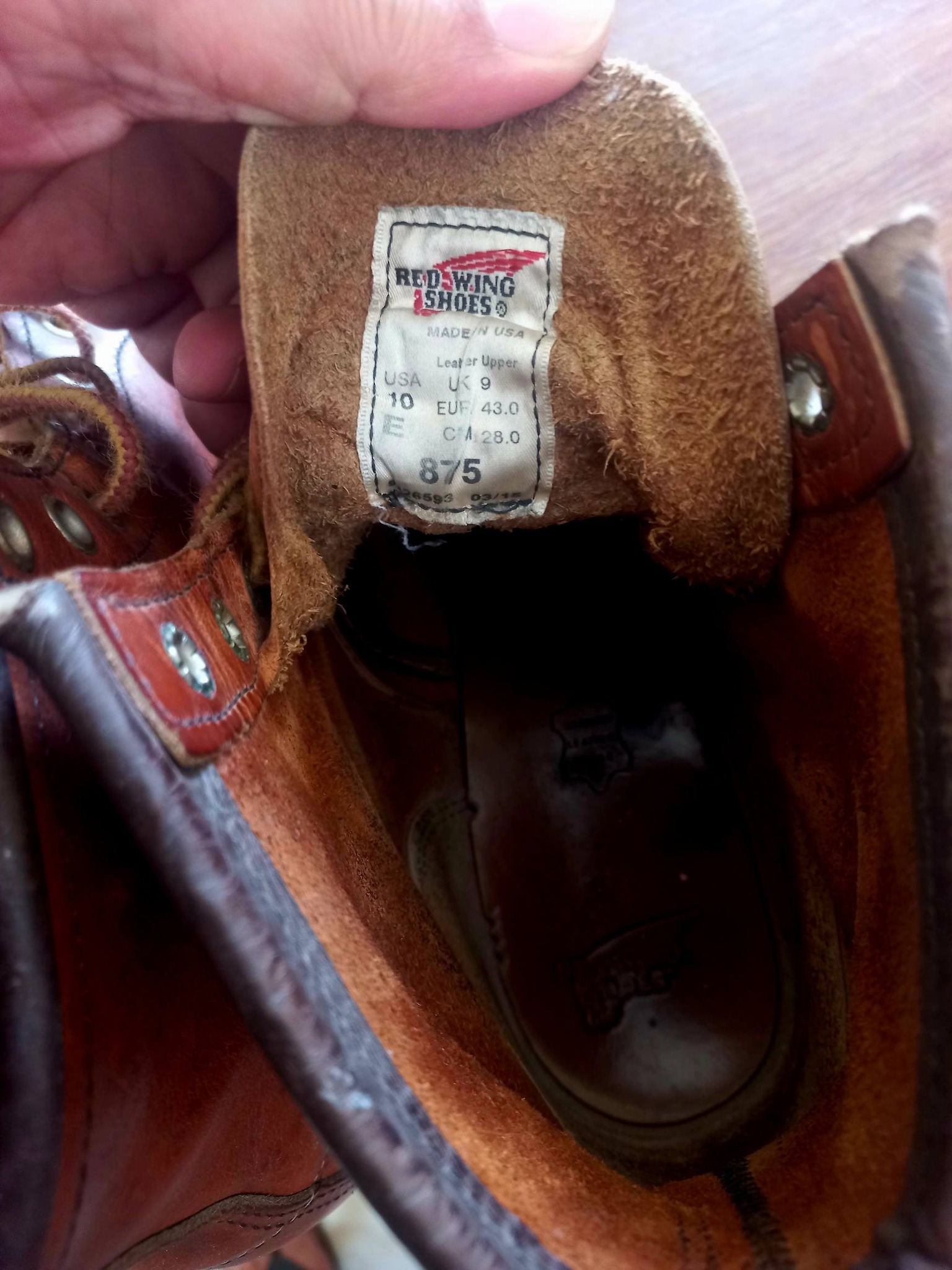 Redwing 875 Size 10E/43-44 Original USA Barangkali minat ☎️ 0896 