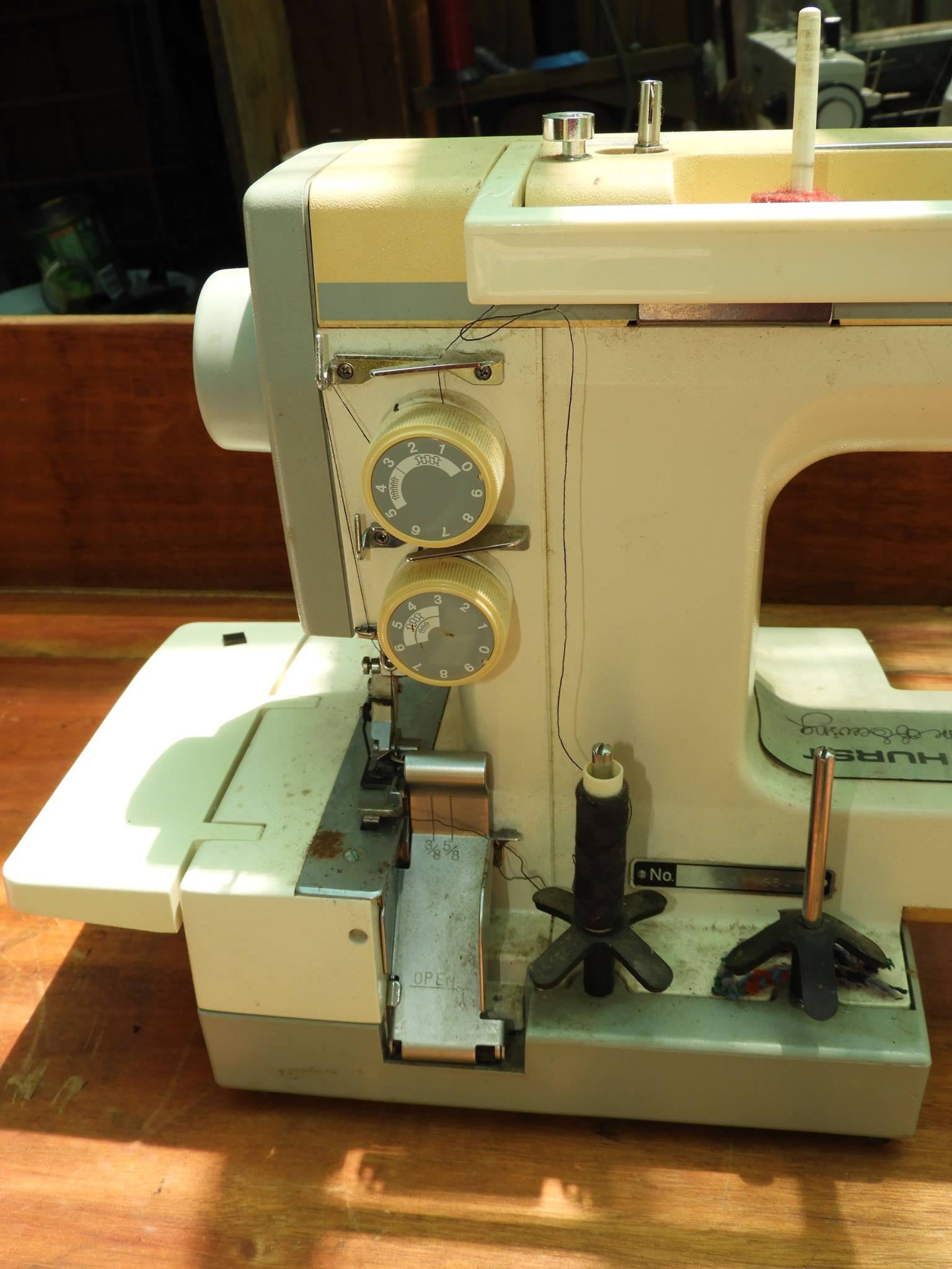 Op shop find yesterday - a Janome Combi DX. Such an innovative