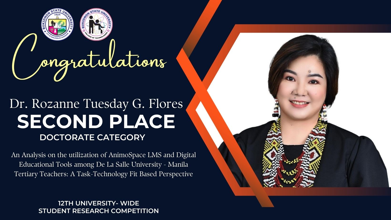 Congratulations Dr.... - Buksu-College of Technologies | Facebook