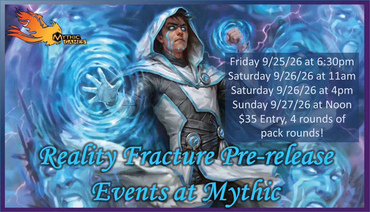 Mythic Games | Littleton CO