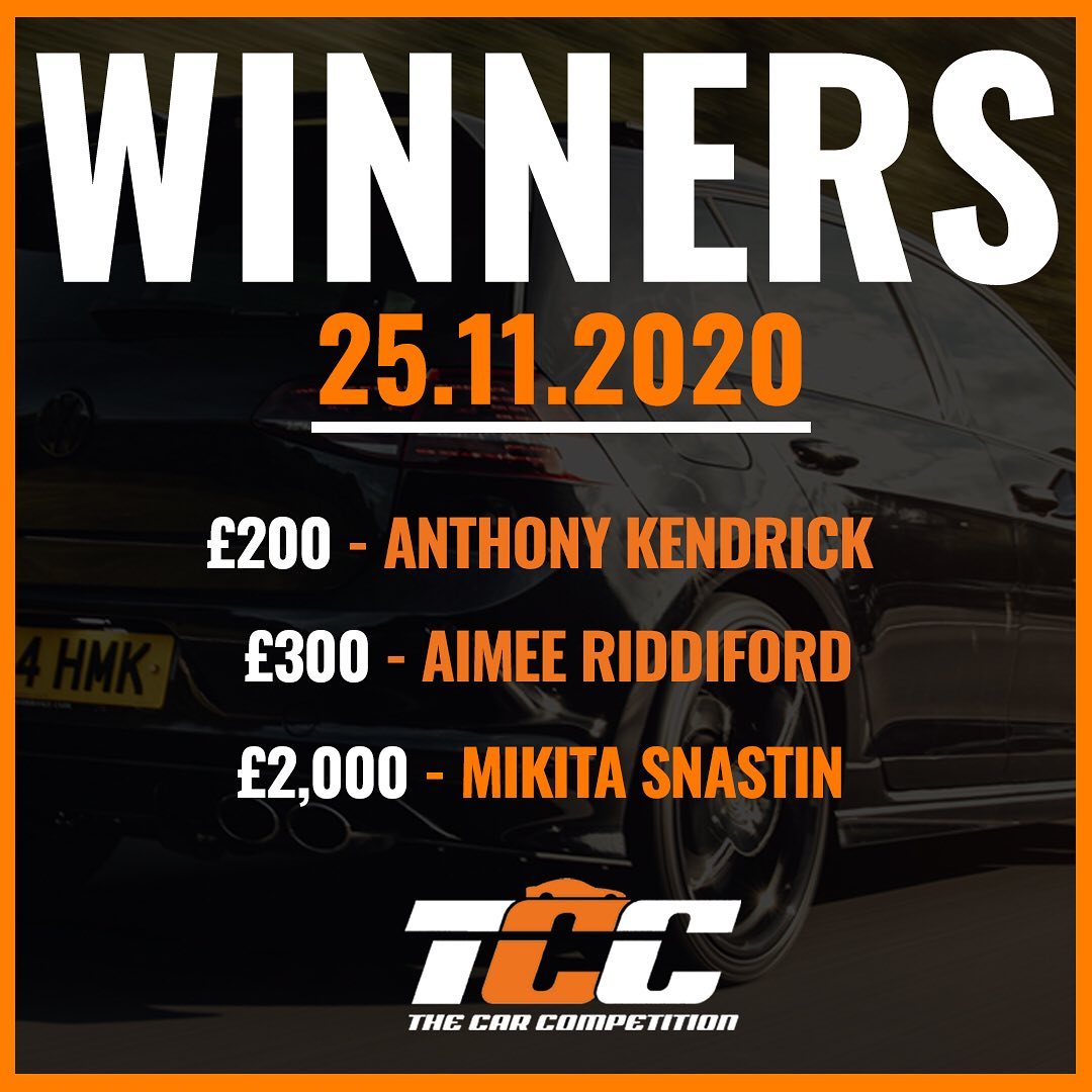 🎉Congratulations to all of tonights... - The Car Competition | Facebook
