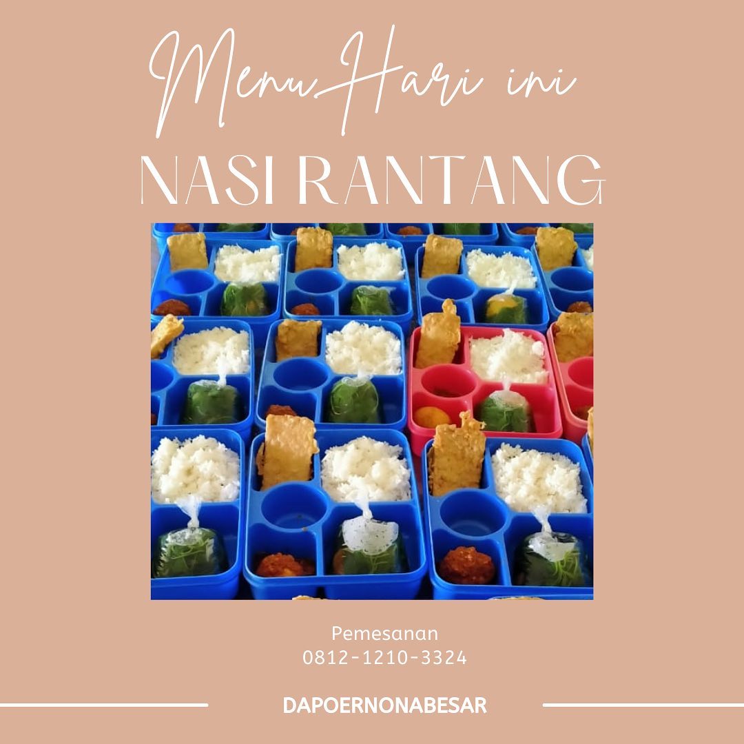 [Menu Nasi Rantang Hari ini] Ini dia... - Dapoer Nona Besar