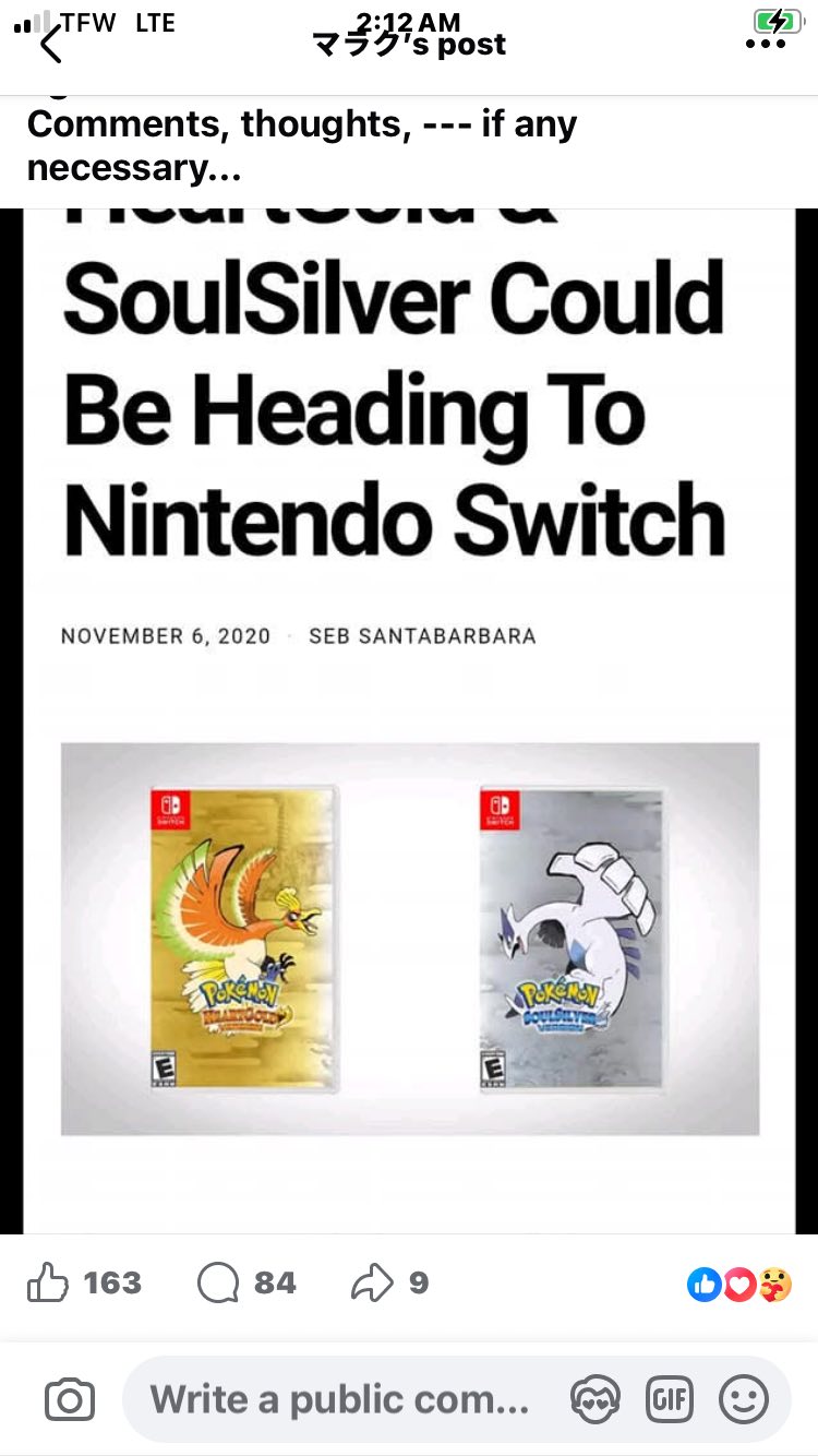 Will old Pokémon games be re-released on Switch?