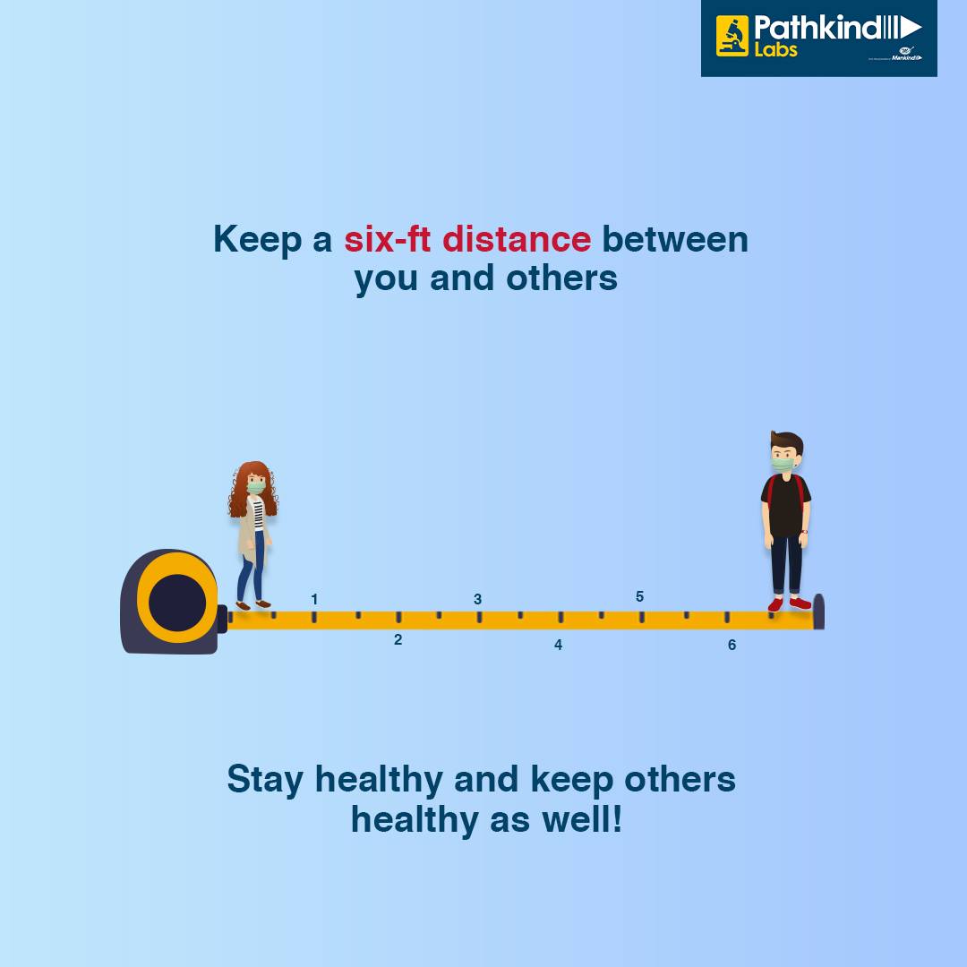 Pathkind Labs - Whenever you step out, stay at a distance...