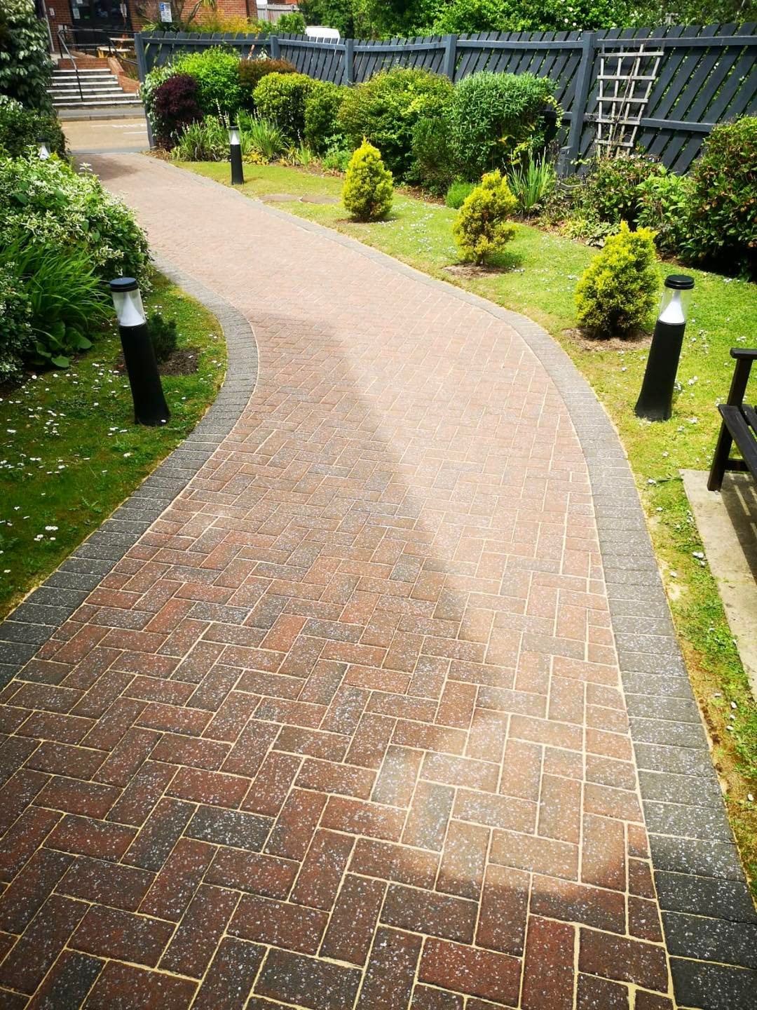💥 completed in #wootton 💥 a slippery pathway has been shown some TLC ...
