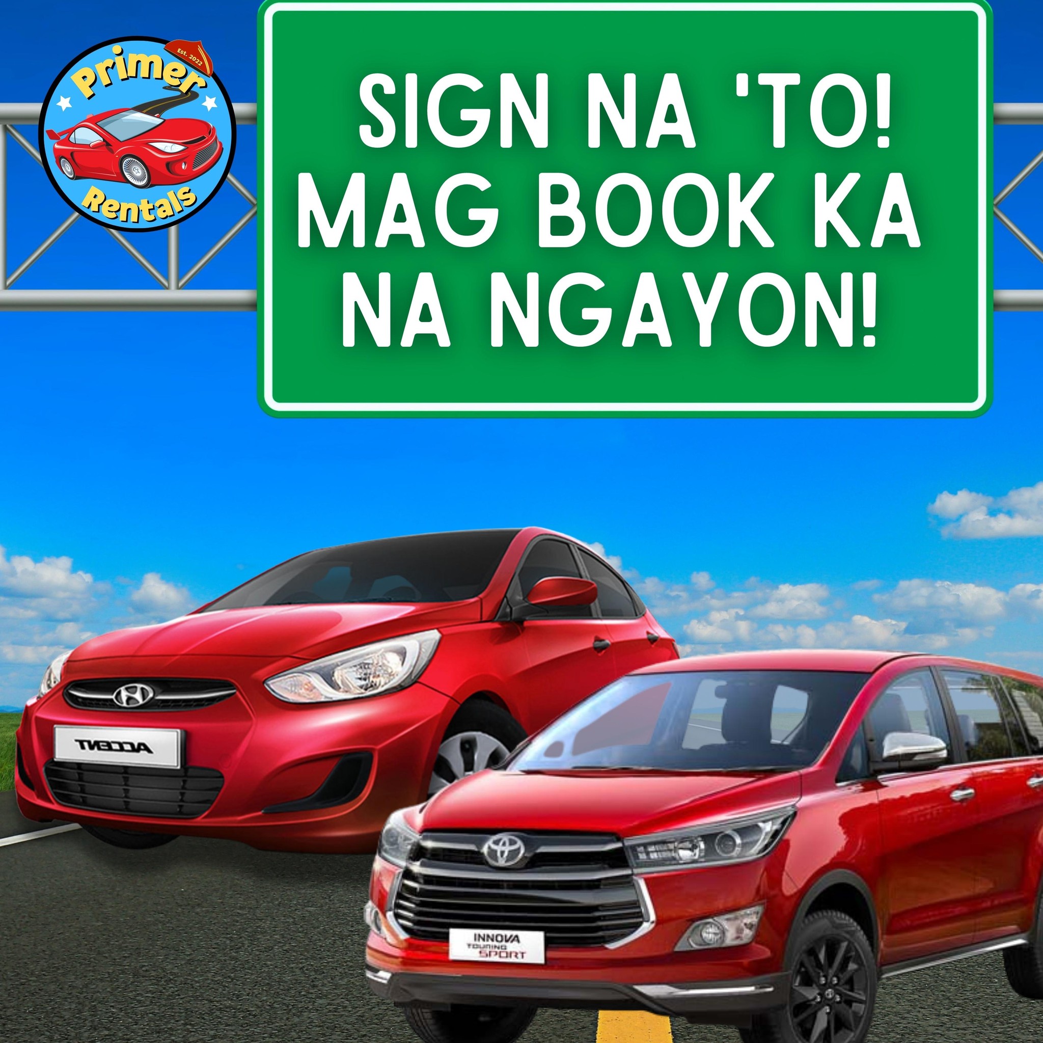 Primer Rentals - Mga Ka-Rentals! Dahil nakita mo ito, Sign...