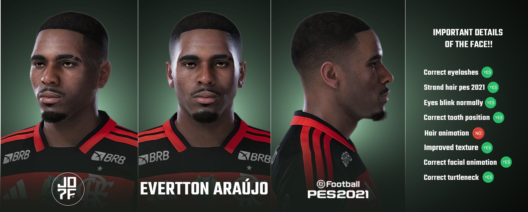 Jo7 Facemaker - Falcão 2005 - PES 2021 (PC MOD) -... | Facebook
