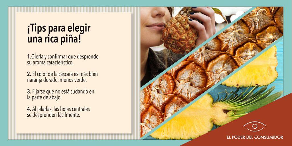 El Poder del Consumidor - ¿Sabes cómo escoger una riquísima piña? ¡Aquí ...