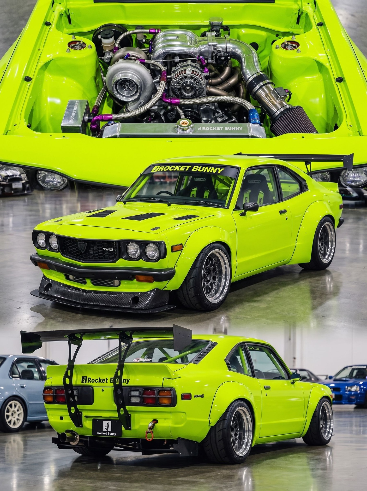 Mazda RX-3 1974 Rocket Bunny