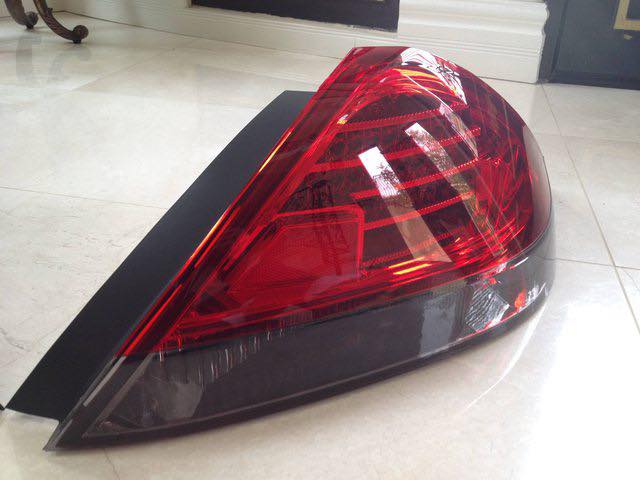 Custom Red Smoke Tail Lights With LED Running Lights – For 2008-2012 Honda Accord By VLAND