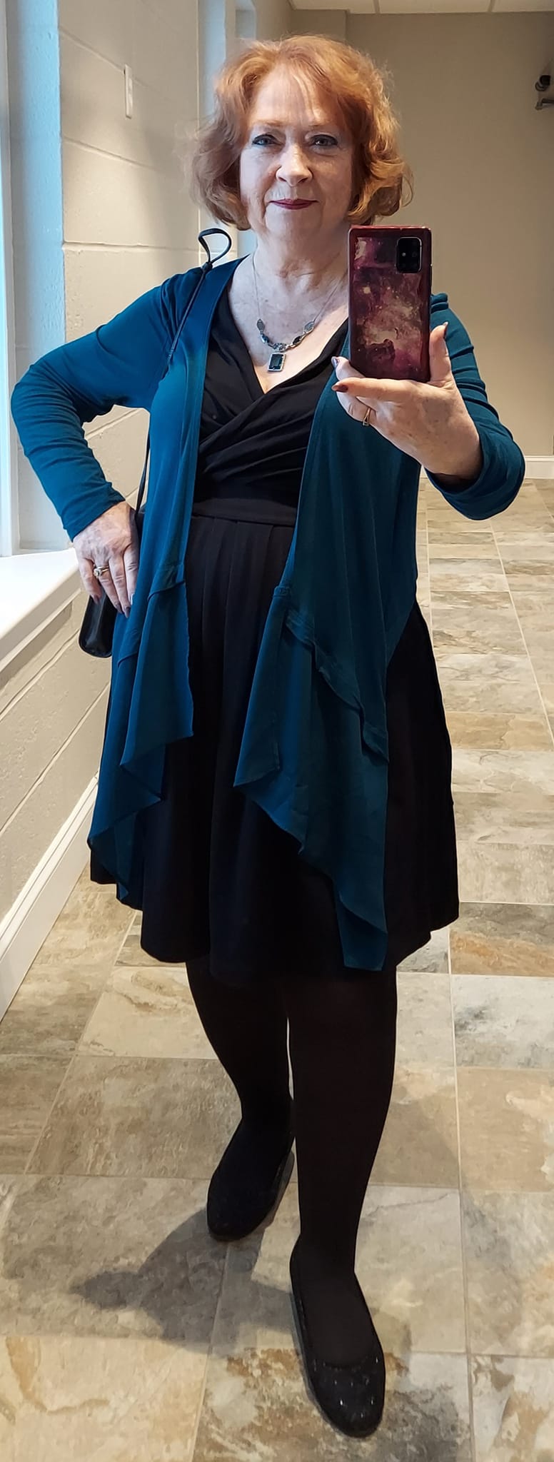 What accessories go with all black dress?