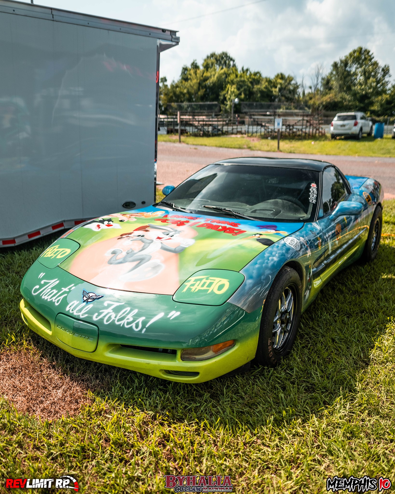 Memphis 10 - The Looney Toons Corvette is one bad...