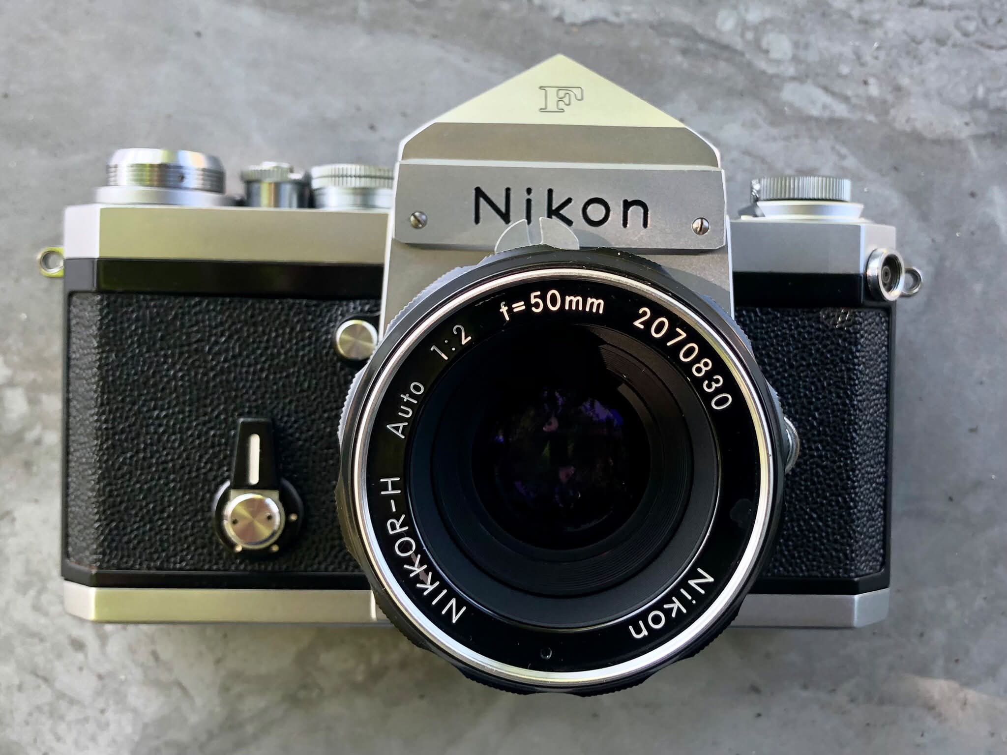 My Nikon F “Apollo Version”