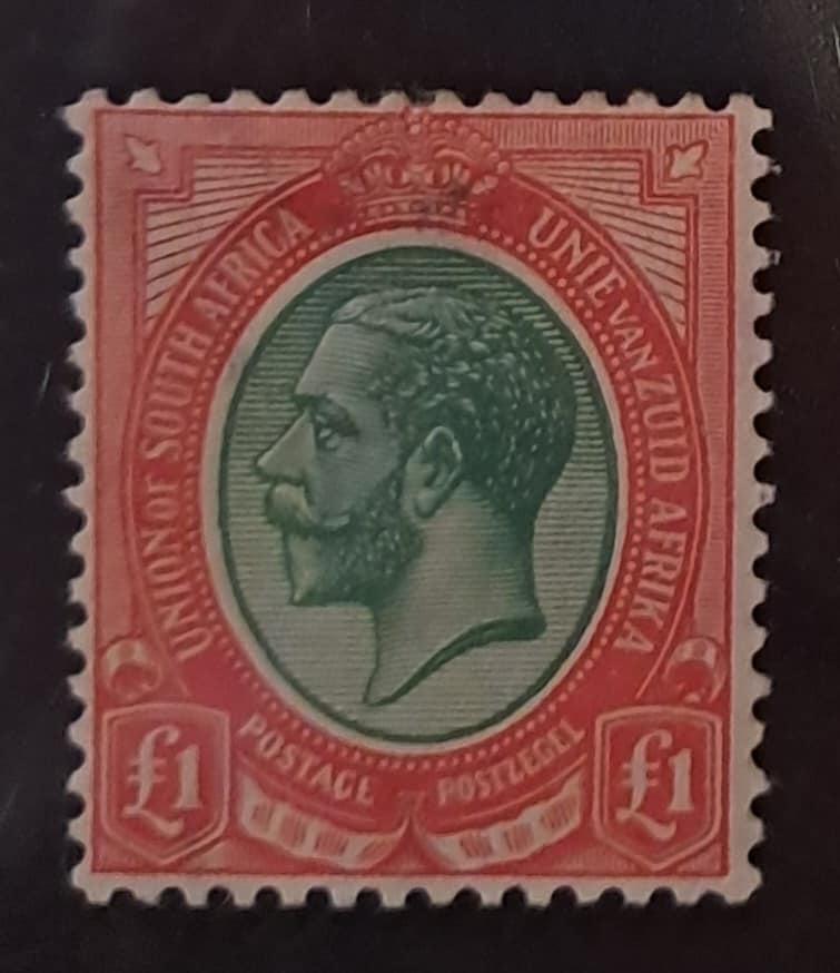 South Africa 1927 stamp variety